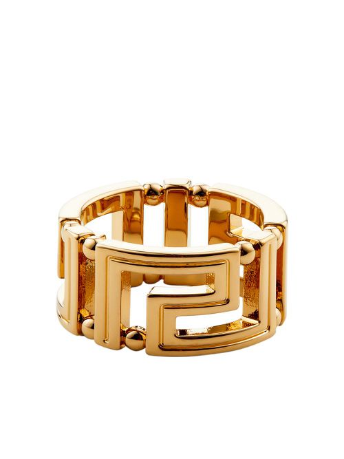 Greca-detail ring - Gold