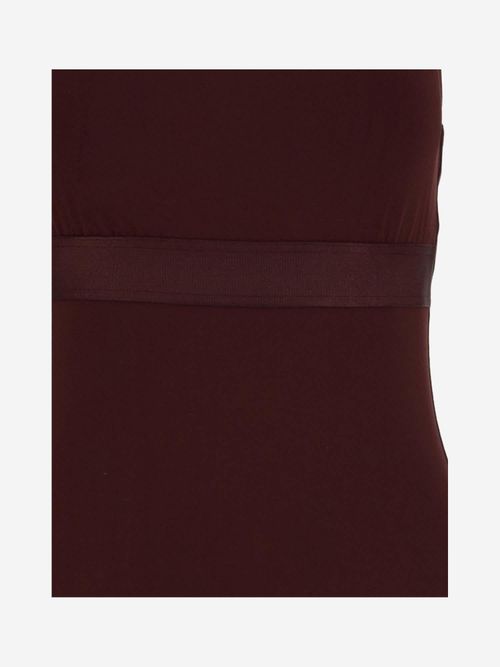 One-Piece Swimsuit — Bordeaux