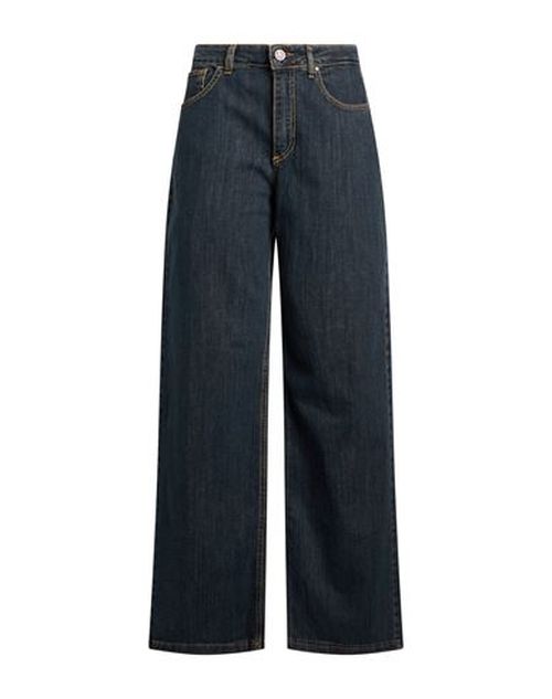 Woman Jeans Blue Size 6 Cotton, Elastane