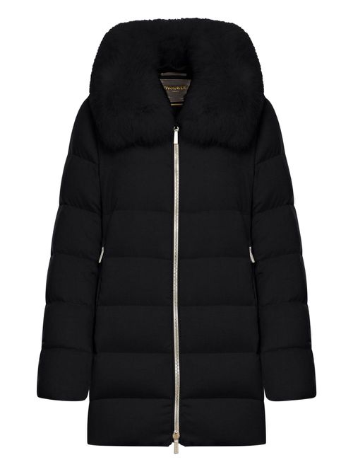 Moorer Dorado coat - Black
