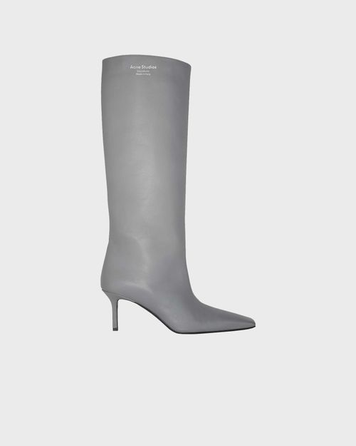 Acne Studios Heel Boots Leather Dark grey EUR