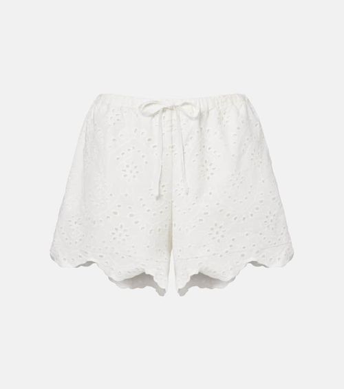 Cruse broderie anglaise cotton shorts