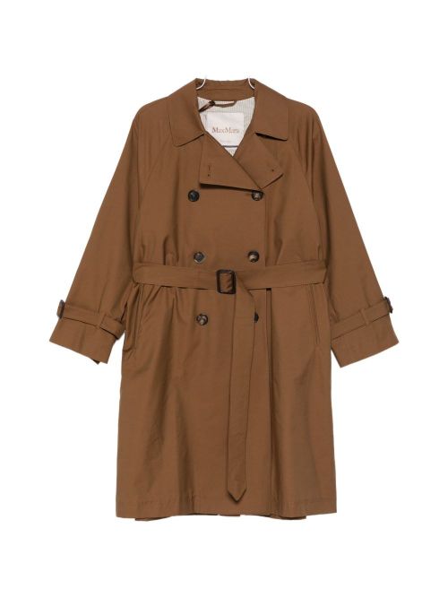Cotton Blend Trench Coat