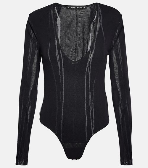 Trimmed bodysuit