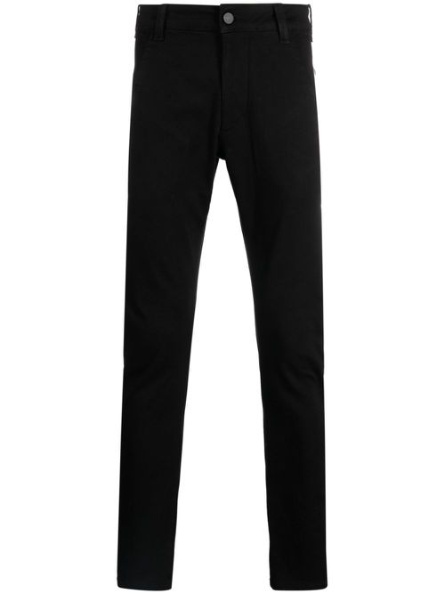 Four-pocket skinny trousers - Black