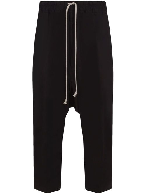 Cropped sweatpants - Black