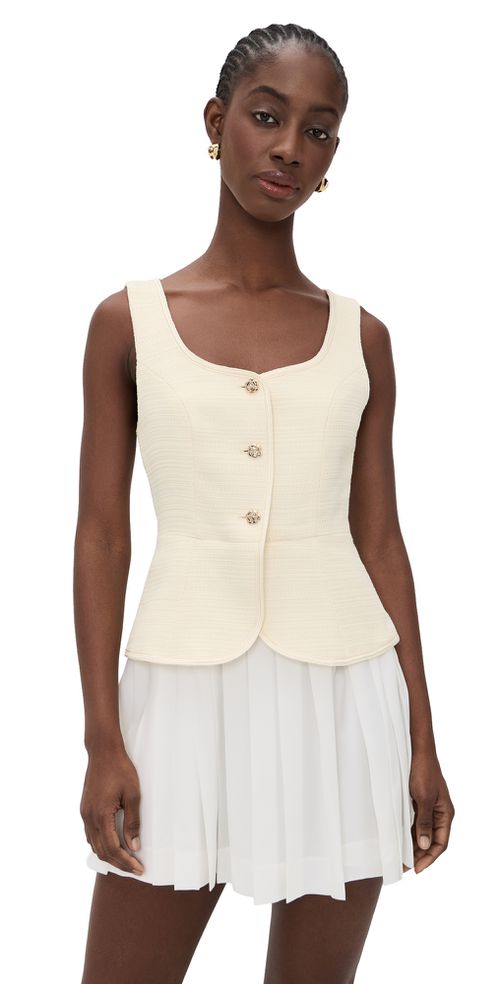 Sheridan Dress Lt Yellow White