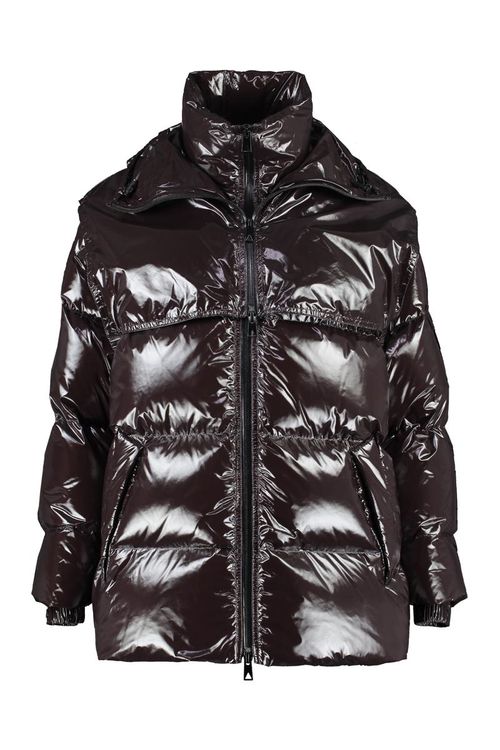 Glossy Nylon Down Jacket