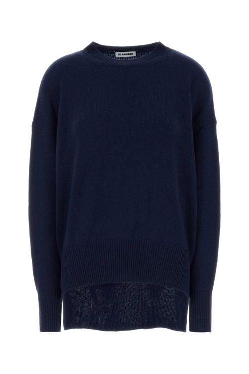 Cashmere Oversize Sweater — Navy
