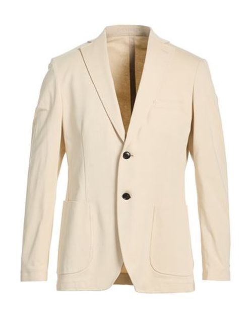 Man Blazer Beige Size 40 Cotton