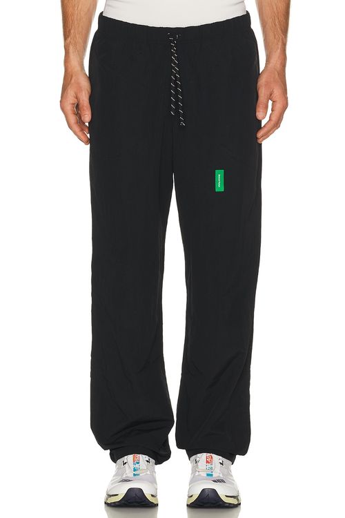 District Vision Nylon Tussar Pants in Black - Black. XL/1X also in S