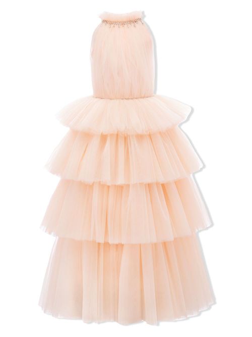 Francesca ruffled dress - Pink