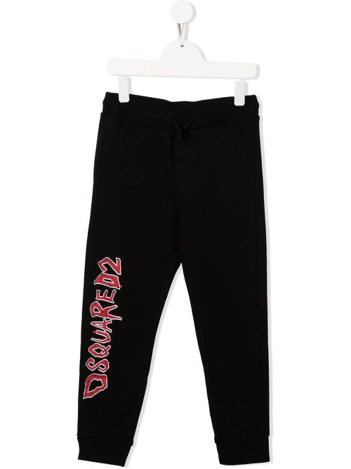 Logo tracksuit bottoms - Black