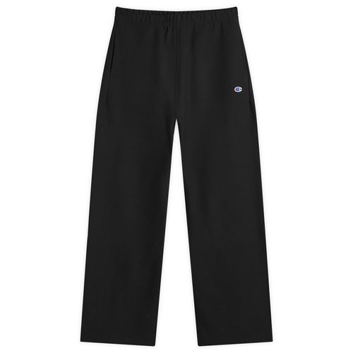 Men's Classic Straight Hem Sweat Pants in Black