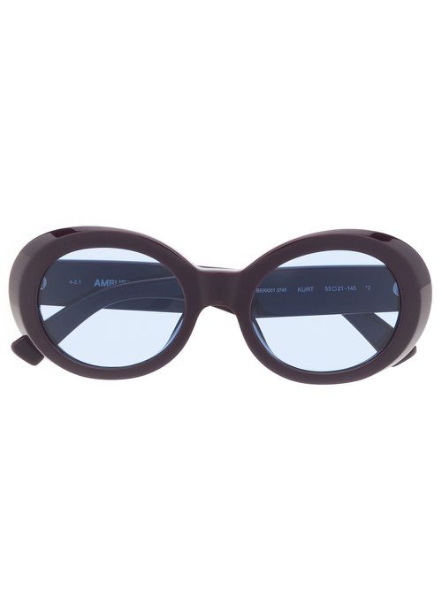 Kurt round-frame sunglasses - Purple