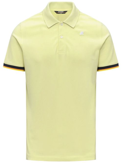 Yellow Shirt Collar Polos