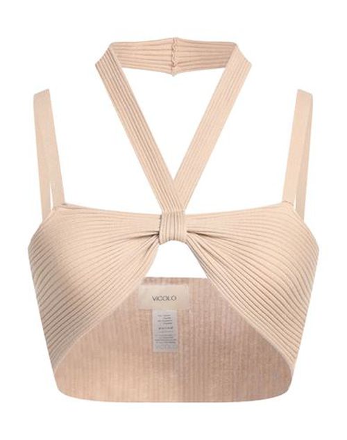 Woman Top Sand Size ONESIZE Viscose, Polyester