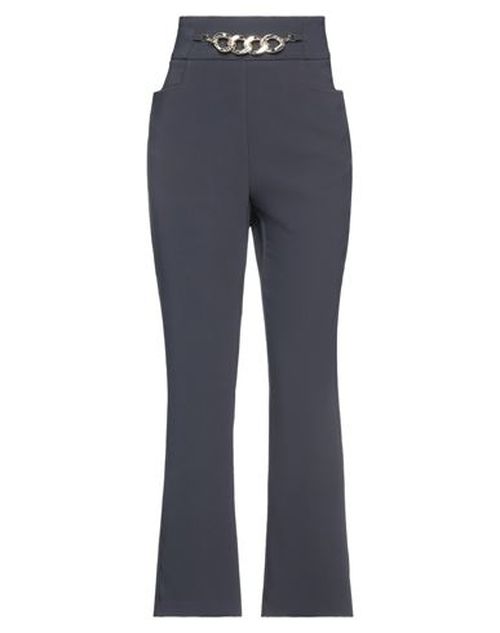 Woman Pants Black Size 8 Polyester, Elastane