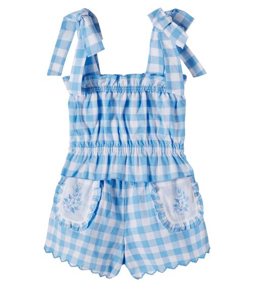 Viola cotton top and shorts set