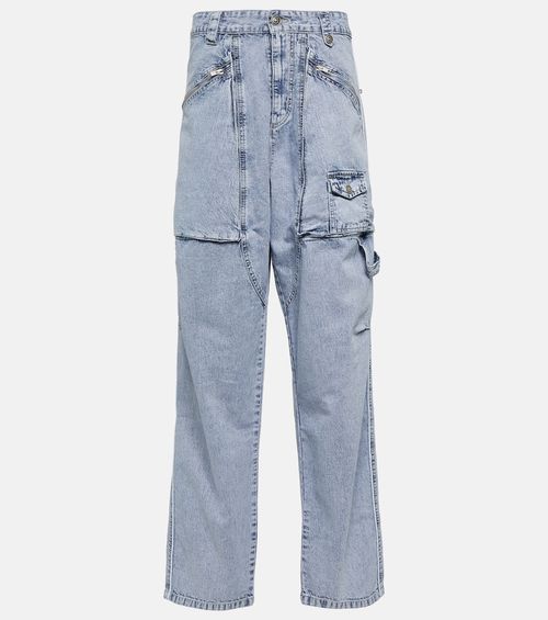 Paciane wide-leg cargo jeans