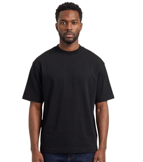 Black Solid T-Shirt