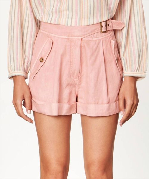 Tobby Shorts In Vieux Rose