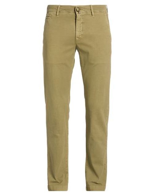 Jacob Cohёn Man Pants Military green Size 34 Cotton, Elastane