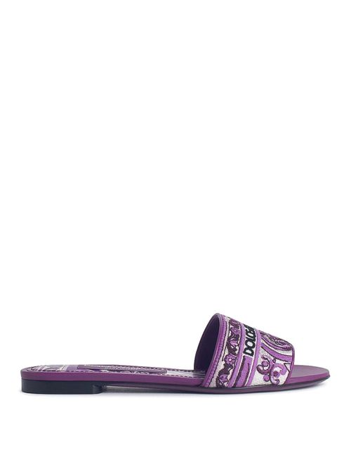 Slipper With Majolica Embroidery
