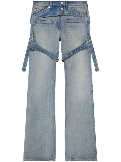 Racer denim trousers - Blue