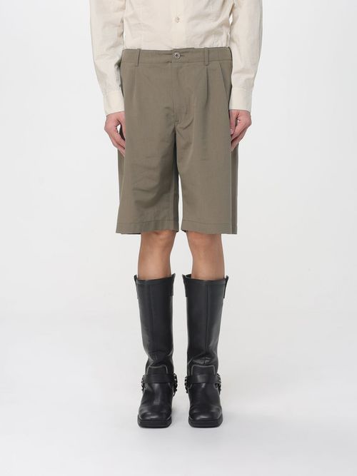 Pants Men color Military