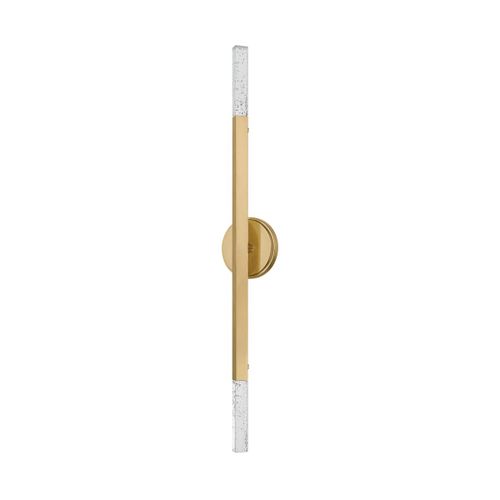 Vintage Brass LED Wall Sconce from the Strasbourg Collection