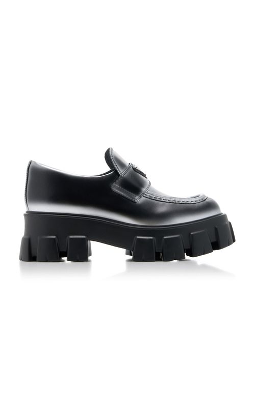 Women's Monolith Leather Loafers