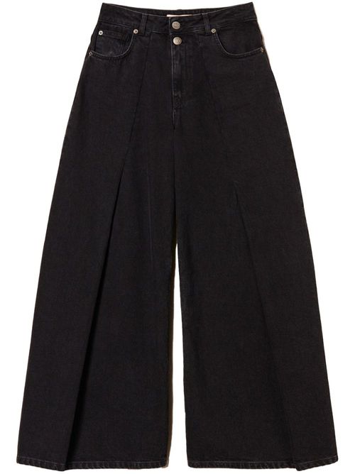 Cropped jeans - Black