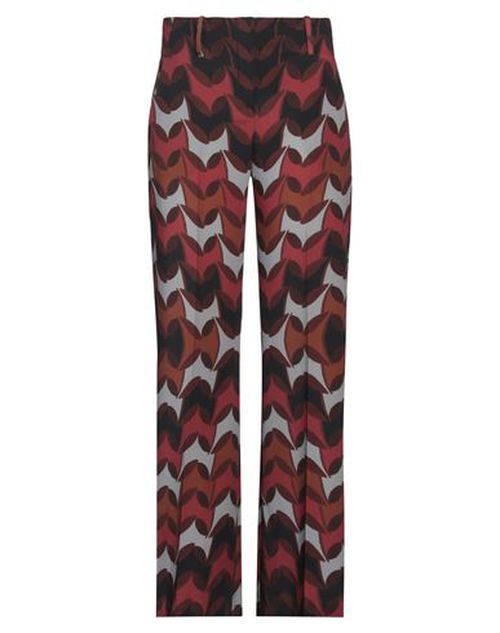 Woman Pants Dark brown Size 8 Polyester, Elastane