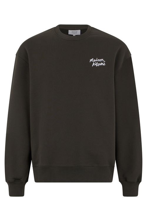 Maison Kitsuné Cotton Crew Neck Sweater for Men