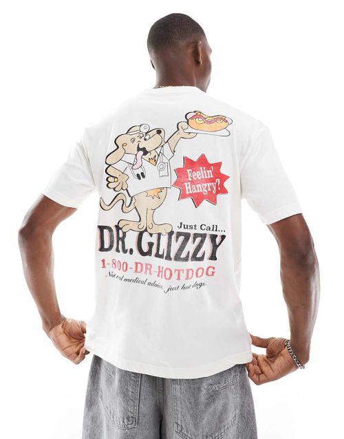Back graphic-shirt in cream-Neutral