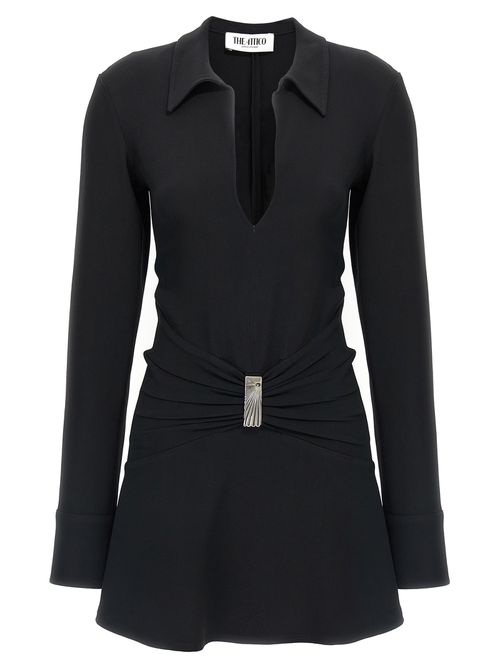 Mini Polo Dress Dresses Black