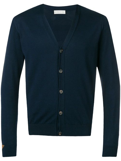 Fitted cardigan - Blue