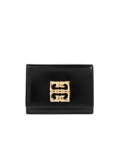 Givenchy 4G Liquid Logo Plaque Card Holder