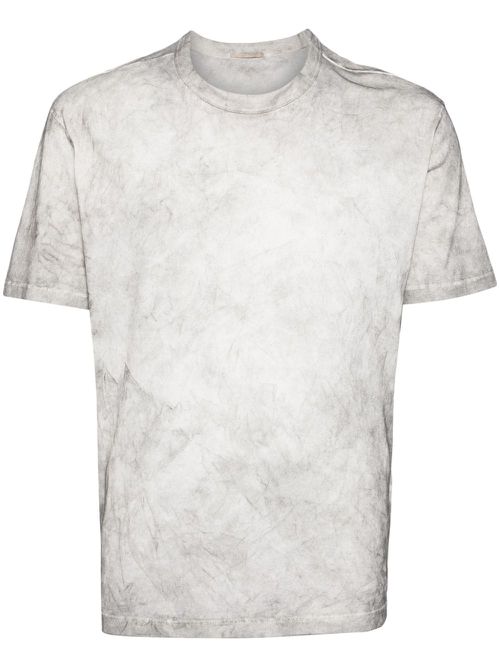 Short-sleeve cotton T-shirt - Grey