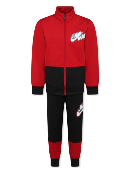 Appliqué tracksuit set - Red
