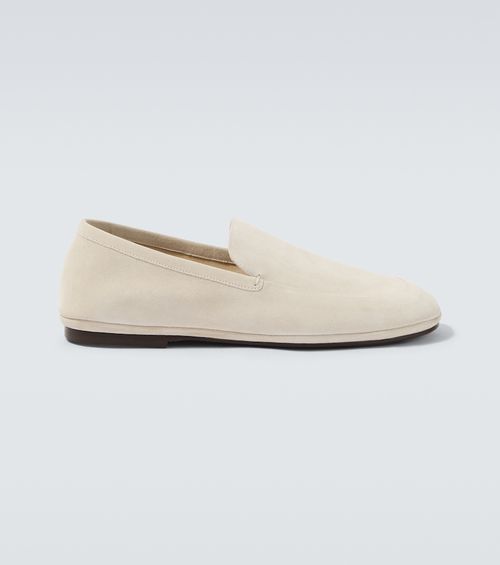 Outdoor suede slip-on shoes
