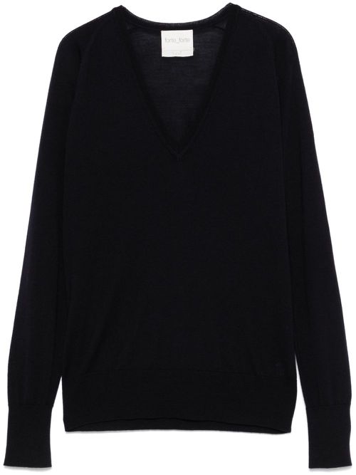 Virgin wool sweater - Blue