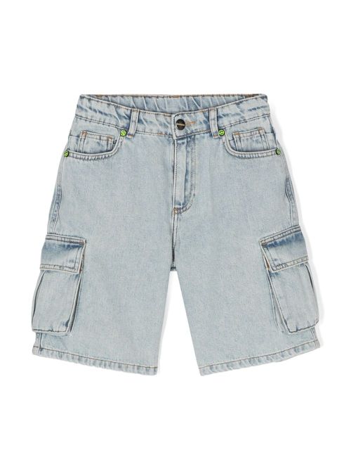 Denim cargo shorts - Blue