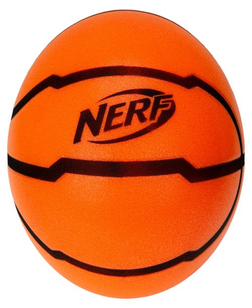 Nerf Quietcourt Silent Foam Basketball - Orange