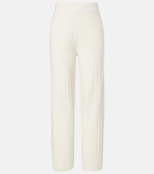 Jardin ribbed-knit cashmere sweatpants