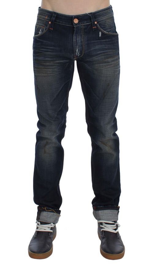 Acht Sleek Slim Fit Italian Denim for Men's Men