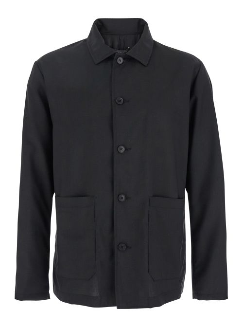 Wool Jacket — Black