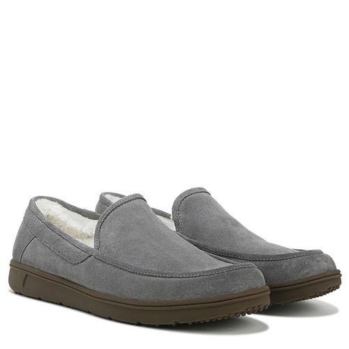 Men's Gustavo Slipper Shoes (Charcoal Suede)