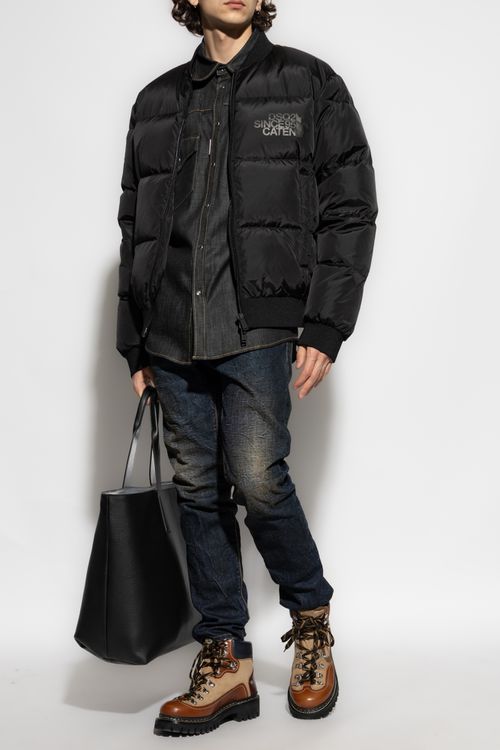 Down Jacket, Men's, Black